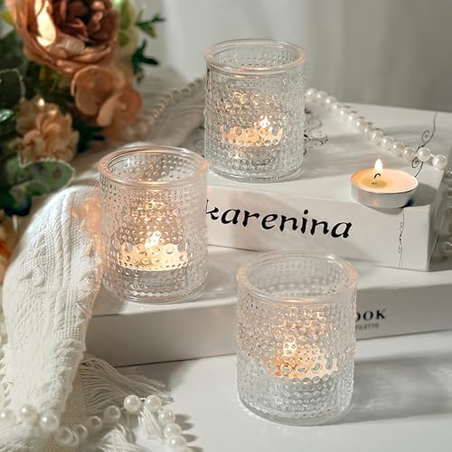 36 Pack Votive Candle Holders, Clear Candle Holder for Wedding Fall Decor - Image 7