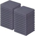 Homaxy 100% Cotton Waffle Weave Kitchen Dish Cloths 24-Pack, Dark Grey by Homaxy