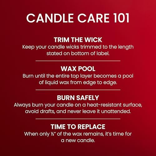 Yankee Candle Macintosh Scented Candle, 22oz Large Jar - Image 5