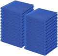 Homaxy 100% Cotton Waffle Weave Kitchen Dish Cloths 24-Pack, Blueberry by Homaxy