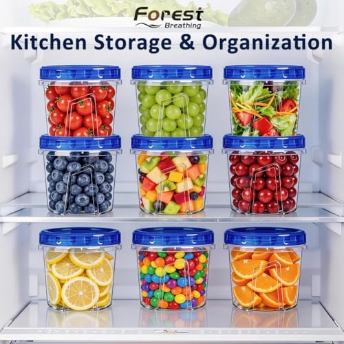12 Pack 23.5oz Soup Freezer Containers with Twist Lids for Food Storage - Image 6