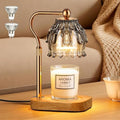 Candle Warmer Lamp with Timer - Flower Design Electric Wax Melting Wax Lamp for Jar Candles, Gift for Women, Mom, Christmas, Birthday,Home Decor by Eterfun