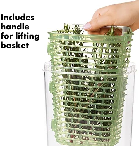 OXO Good Grips Greensaver Herb Keeper - 2.8 Qt (Pack of 8) - Image 6