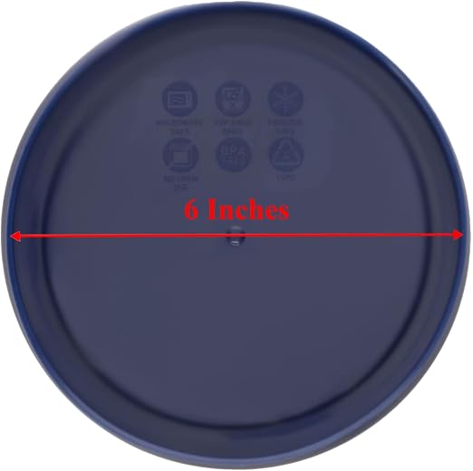 Pyrex 7201-PC 4 Cup Blue Food Storage Replacement Lid - Image 2