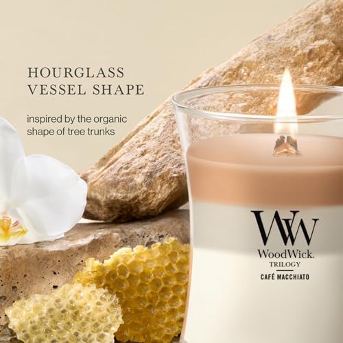 WoodWick Café Macchiato Trilogy Tri-Scented Candle, Crackling Wick, 9.7oz - Image 4