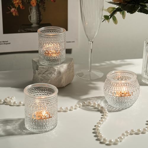 36 Pack Votive Candle Holders, Clear Candle Holder for Wedding Fall Decor - Image 6