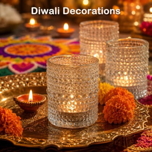 36 Pack Votive Candle Holders, Clear Tealight Candle Holder for Centerpiece - Image 3