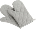 Oven Mitts, Premium Heat Resistant Kitchen Gloves Cotton & Polyester Quilted by Nachvorn