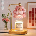 Candle Warmer Lamp with Timer - Flower Design Electric Wax Melting Wax Lamp for Jar Candles, Gift for Women, Mom, Christmas, Birthday,Home Decor by Eterfun