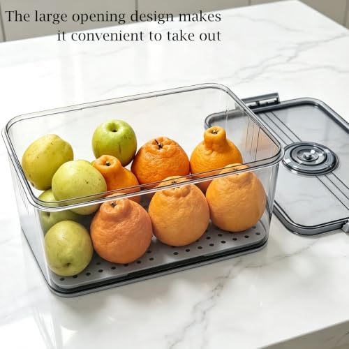 Bread Box Bread Boxes with Lid for Kitchen Counter, Airtight Loaf Bread Storage Container,Large Time Recording Bread Keeper for Homemade Bread, Toast, Bagel, Donut and Cookies ,Not dishwasher safe - Image 6