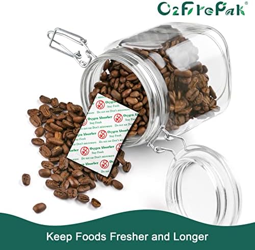 O2frepak 200CC(100Packets) Food Grade Oxygen Absorbers Packets Food Storage - Image 2