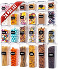 Oizeir Airtight Food Storage Containers with Lids 24-Pack, Pantry Kitchen by Oizeir