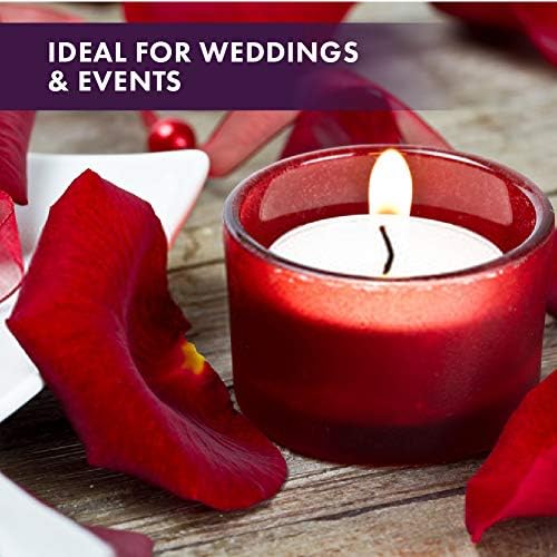 MontoPack Unscented Tea Light Candles 45 Pack | 4 Hours, White, Smokeless, Dripless Small Votive Paraffin Tealights | Long-Lasting for Home, Shabbat, Weddings, Events, Emergencies | Mini Candles Bulk - Image 6