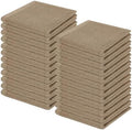 Homaxy 100% Cotton Waffle Weave Kitchen Dish Cloths 24-Pack, Tan by Homaxy