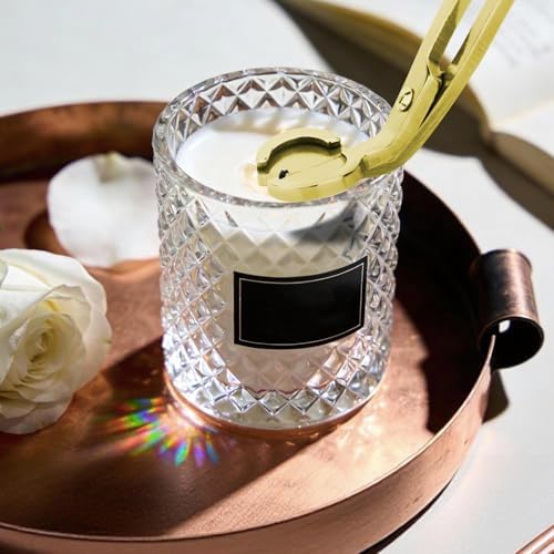CHEFBEE Gold Stainless Steel Candle Wick Trimmer - Image 6