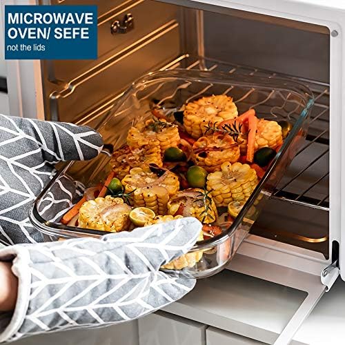 8-Piece Glass Baking Dish Set - Image 5
