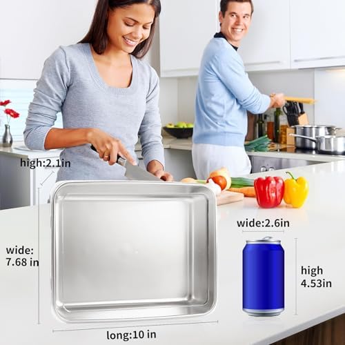 GIUOIDUO stainless steelFood Storage 12-Pack Lunch BoxContainers setsstorage box with lidfreezer FrozenKitchen tra with lidOven plateSide dish plate Freezer & Dishwasher Safe - Image 6
