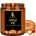 DL DREAMY DEWLA Fall Candle, Apple Pie Scented for Home, 7oz Soy Wax by DLDREAMYDEWLA