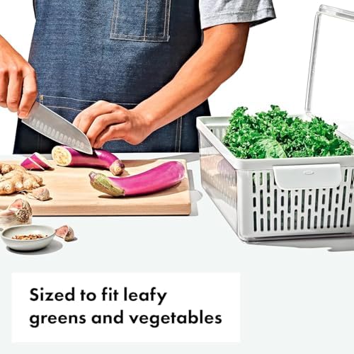 OXO Good Grips Produce Saver Long Bin, 14.8 x 5.9 x 3.6 in (Pack of 4) - Image 7
