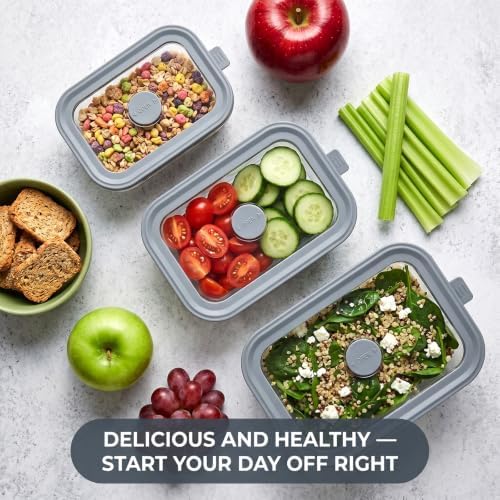 12 Pack Multi-Size Glass Food Storage Containers with Glass Lids - Image 6