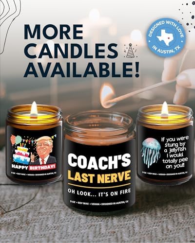 Funny Coach Candle, Coach Gifts for Women & Men, Appreciation Gifts for Coaches, Sports Themed Gift, Coach's Last Nerve, Soccer, Baseball, Volleyball, Basketball, Soccer, Hockey, Christmas, Birthday - Image 6