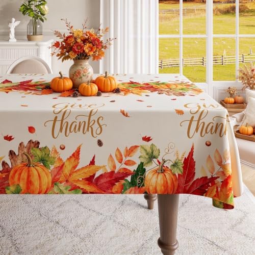 Rectangle Table Cloth, 100% Waterproof Vinyl Tablecloth, 54" x 84" by Unknown