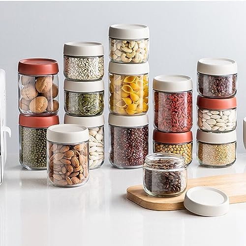2Pack Overnight Oats Containers with Lids, 16 oz Glass Mason Overnight Oats Jars, Wide Mouth Mason Salad Jars, Airtight Containers for Milk, Cereal, Fruit, Yogurt, Spice Sugar, Salad Dressing - Image 4