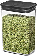 OXO Good Grips POP Container — Rectangle Medium — 2.7 Qt / 2.6 L — Matte Black, Organization and Storage Solution by Unknown