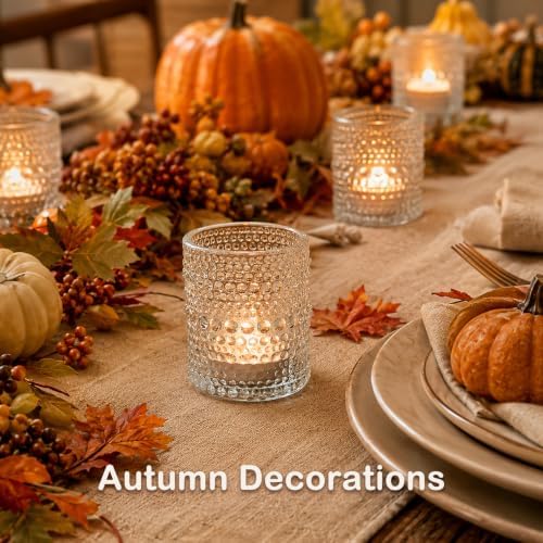 36 Pack Votive Candle Holders, Clear Tealight Candle Holder for Centerpiece - Image 4