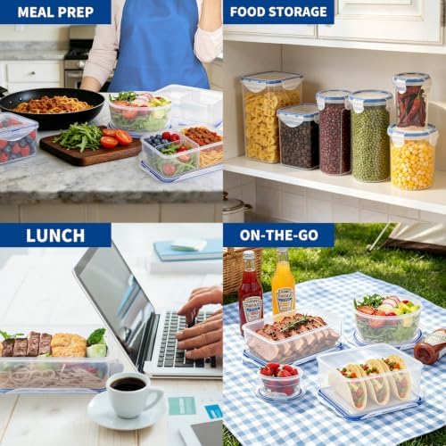 KIGI Food Storage Container, Medium, Set of 3 (5.2 Cup) - Image 6