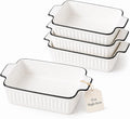 12 Oz Casserole Dish, Ceramic Baking Dishes Sets of 4, Small Casserole Dish by DLIMHOME