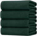 Homaxy 100% Cotton Oversized Waffle Weave Kitchen Towels 4-Pack by Homaxy