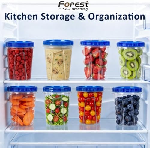 10 Pack 34oz Soup Freezer Storage Containers with Twist Lids for Meal Prep - Image 5