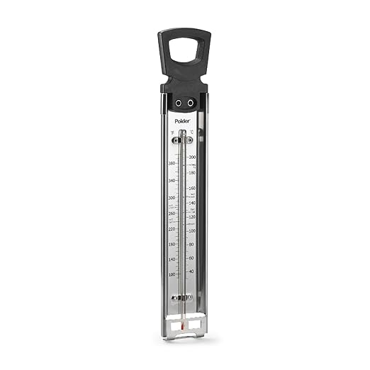 Polder Candy Thermometer, Stainless Steel Cooking Thermometer by PolderProductsLLC