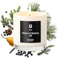 Lulu Candles | Fresh Morning Air | Luxury Scented Soy Jar Candle | Hand Poured in The USA | Highly Scented & Long Lasting (9 Oz.) by LULUCANDLES