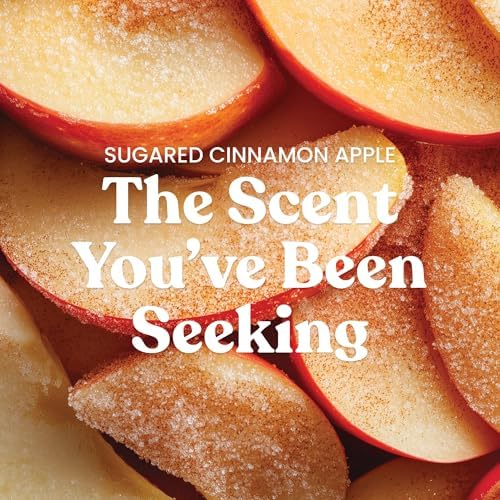Yankee Candle Sugared Cinnamon Apple, Scented Candle, 22oz Large Jar with up to 150 Hour Burn Time, Giftable (Pack of 4) - Image 2