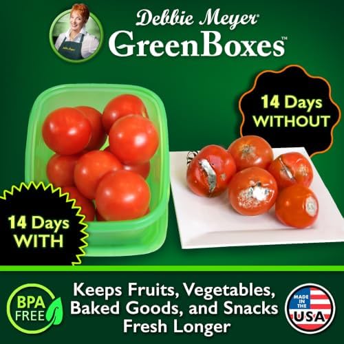 Debbie Meyer UltraLite GreenBox, Reusable Food Storage Containers with Lids - Image 4