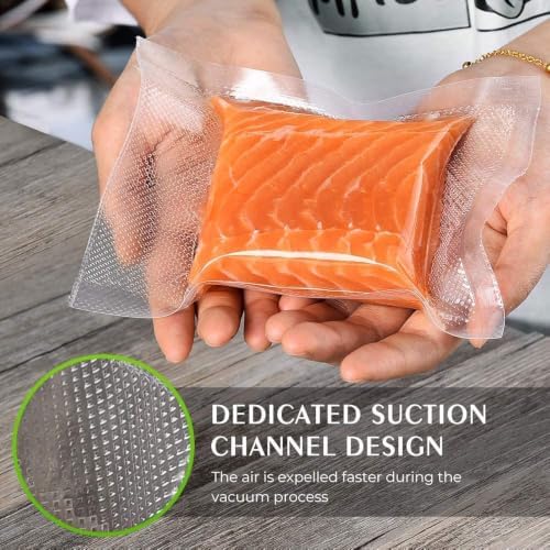 Kitchen Essentials, Vacuum Sealer Bags Rolls, 8in x 20ft, 2 Pack - Image 6