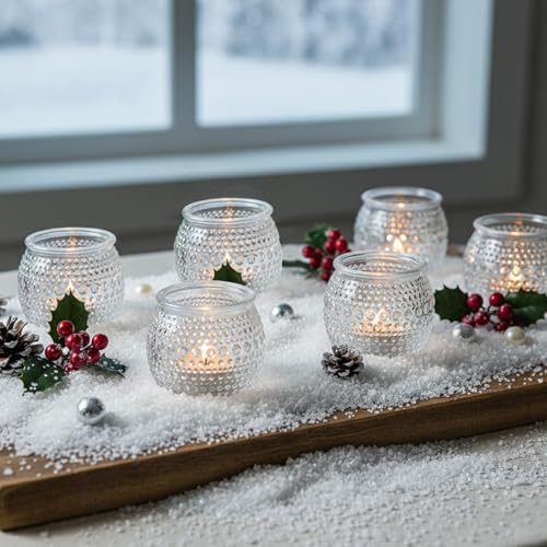 36 Pack Votive Candle Holders, Clear Candle Holder for Wedding Fall Decor - Image 2