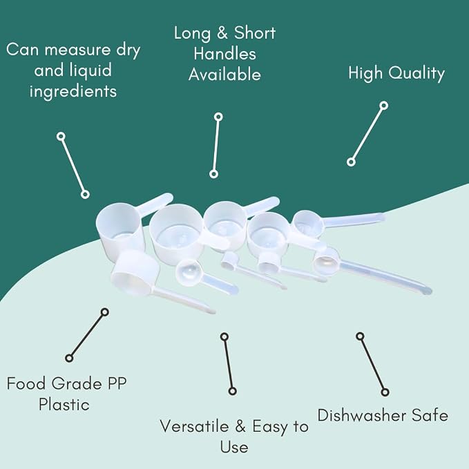 25 mL Long Handle Plastic Measuring Spoon - Image 6