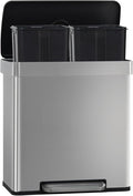 FDW 16 Gallon / 60 L Garbage Can Kitchen Trash Can by FDW