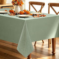Decorelia Table Cloth for Rectangle Dining Table, 60 x104 Inch, Sage Green by Decorelia
