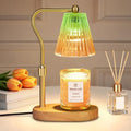 seenlast Green Gold Candle Warmer Lamp with Timer Dimmer Adjustable Height,Mothers Day Gifts,Electric Wax Warmer Vintage Home Decor for Scented Jar Candles,Birthday Gifts for Women by seenlast