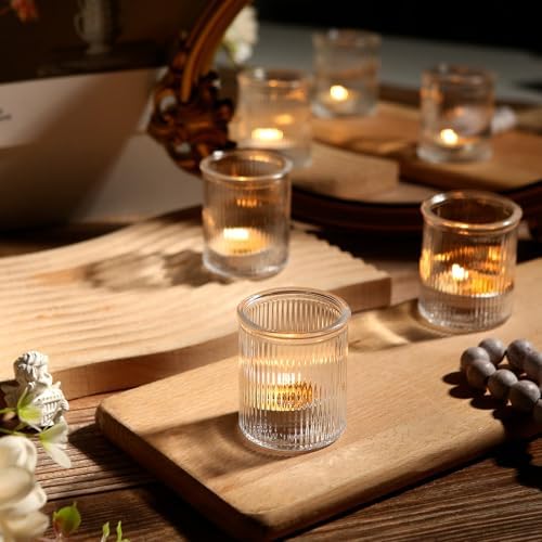 36 Pack Clear Votive Candle Holders, Candle Holder for Fall Christmas - Image 5