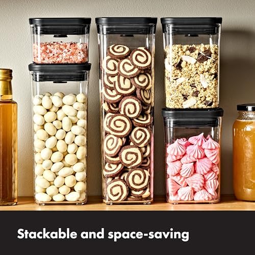 OXO Good Grips POP Container, 4.4 qt /4.2 L, Matte Black - Image 4