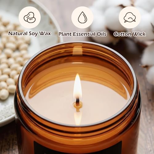 Scented Candles Set, 4 Pack Soy Candles for Home Scented, Candle Gifts for Men Women, Scents of Pineapple Cocktail/Coconut Vanilla/Pink Sands/Bahamian Breeze - Image 2