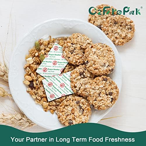 O2frepak 500CC(30Packets) Food Grade Oxygen Absorbers Packets Food Storage - Image 4