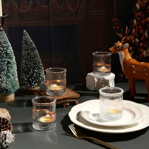 36 Pack Clear Votive Candle Holders, Candle Holder for Fall Christmas - Image 7
