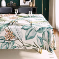 Rectangle Table Cloth,100% Waterproof Tablecloth Oil Proof Spill Proof Vinyl Table Cloth, Wipe Clean Plastic Table Cover for Dining, Camping, Indoor and Outdoor, 54"x78", Tropical Breeze by Unknown