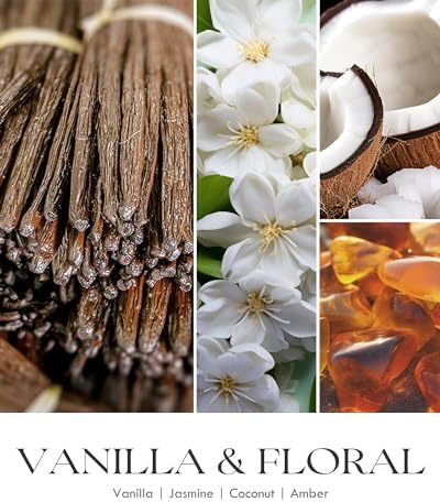 AOOVOO Vanilla Scented Candles for Women - Aromatherapy Candle with Crystals Inside, 7oz Soy Candles for Home Scented, Birthday Gifts Mothers Day Candle for Women Mom - Image 6